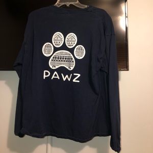 Pawz long sleeve tee